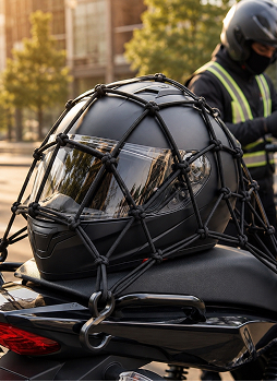 Esticador e Fixação em Motocicleta