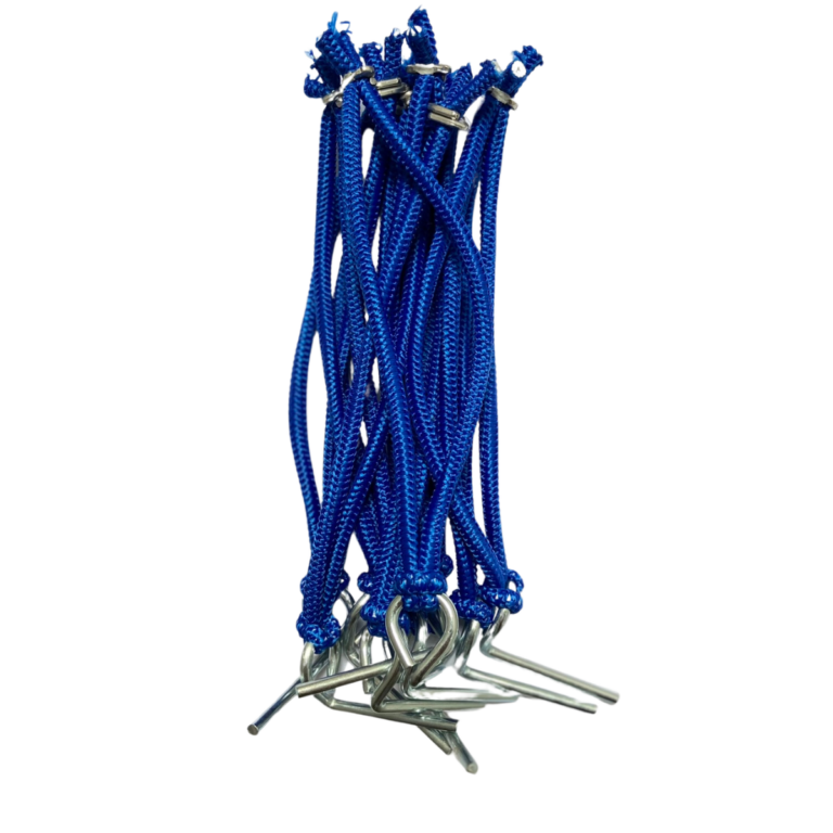 Elástico para lona de piscina com pinos